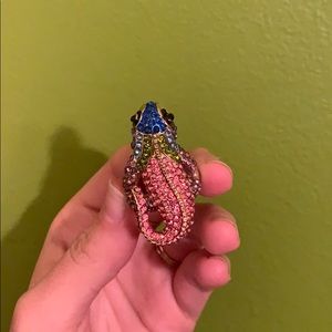 Gem Lizard Ring